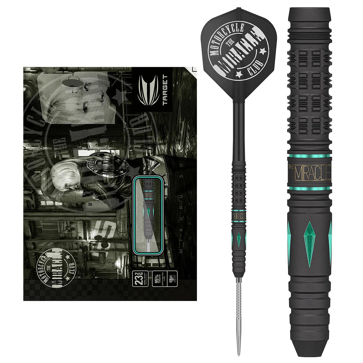 Target Japan The Miracle G5 95% Tungsten Steel Tip Darts – Premier