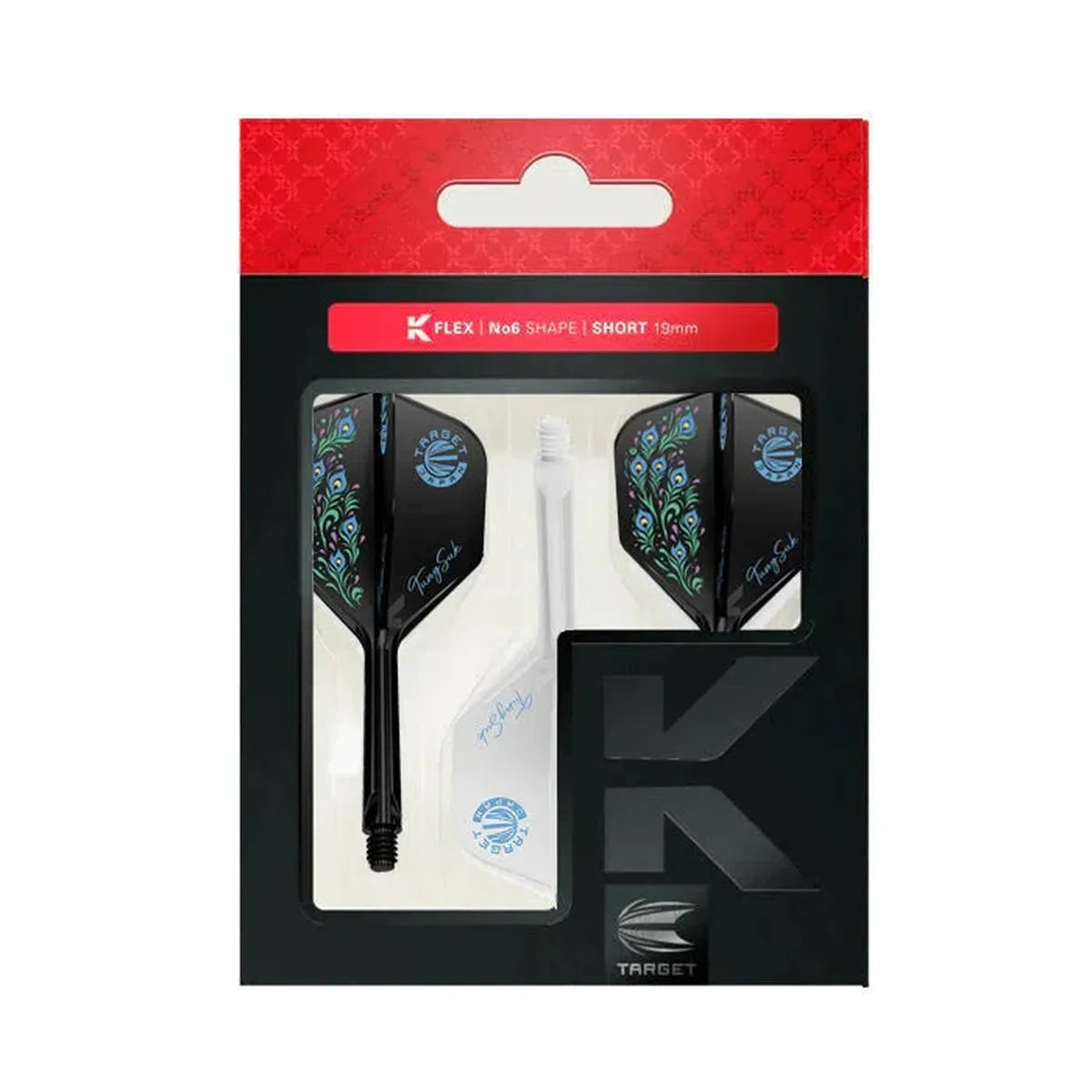 Target Japan Tung Suk K-Flex Flight System No6-4-Short-Premier Darts