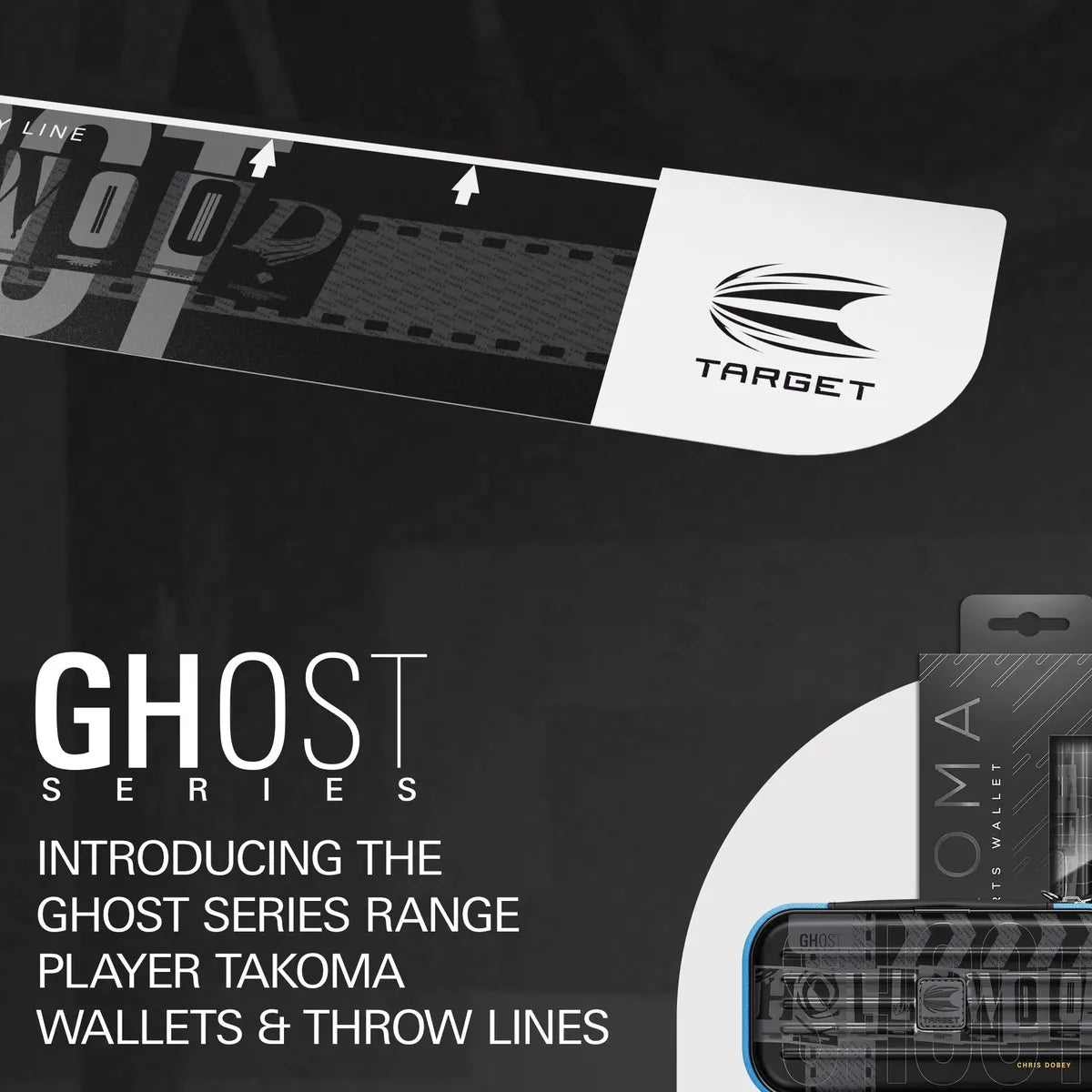 Target Darts Chris Dobey Ghost Series Throw Line-5-Premier Darts