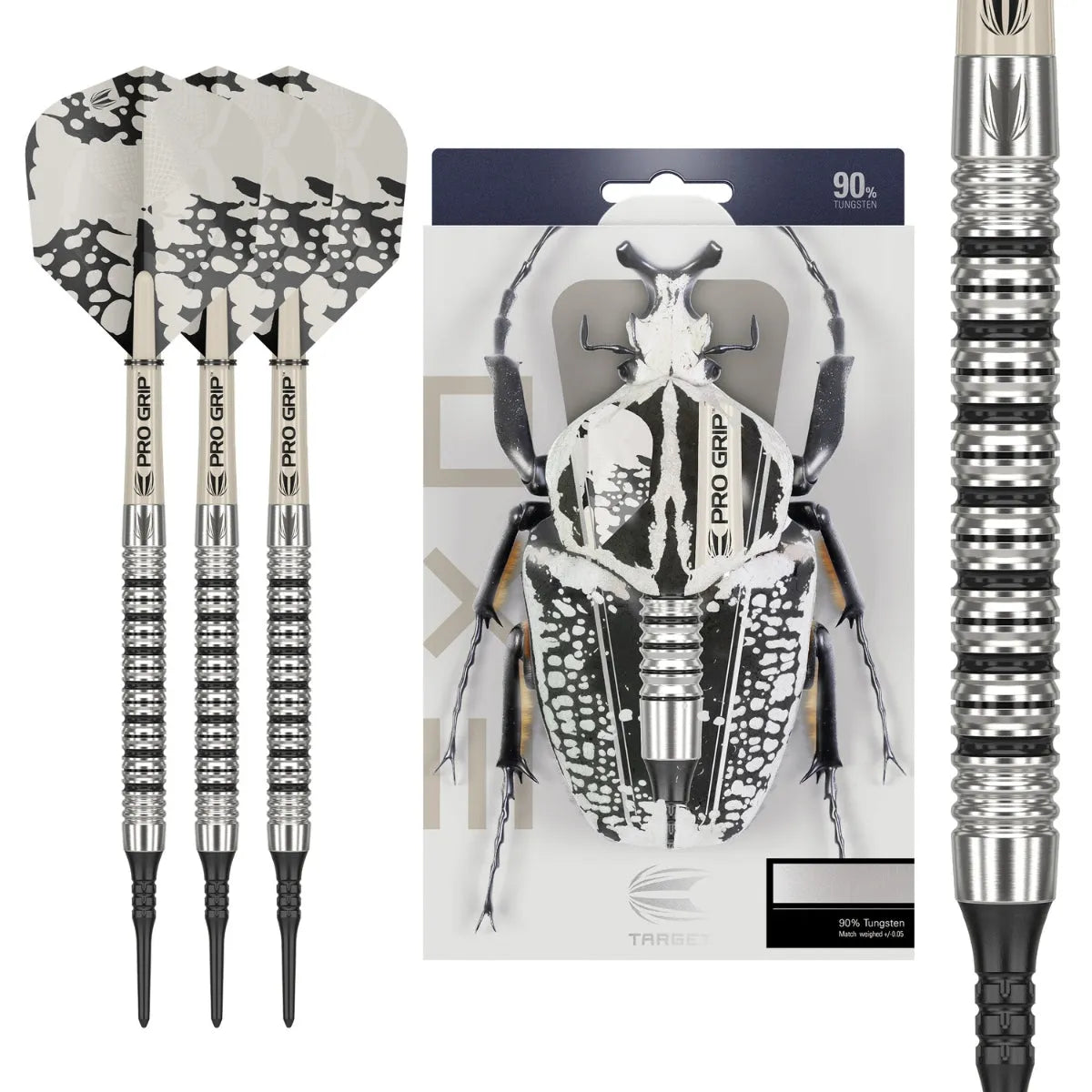 Target Darts Exo 11 90% Tungsten Soft Tip Darts