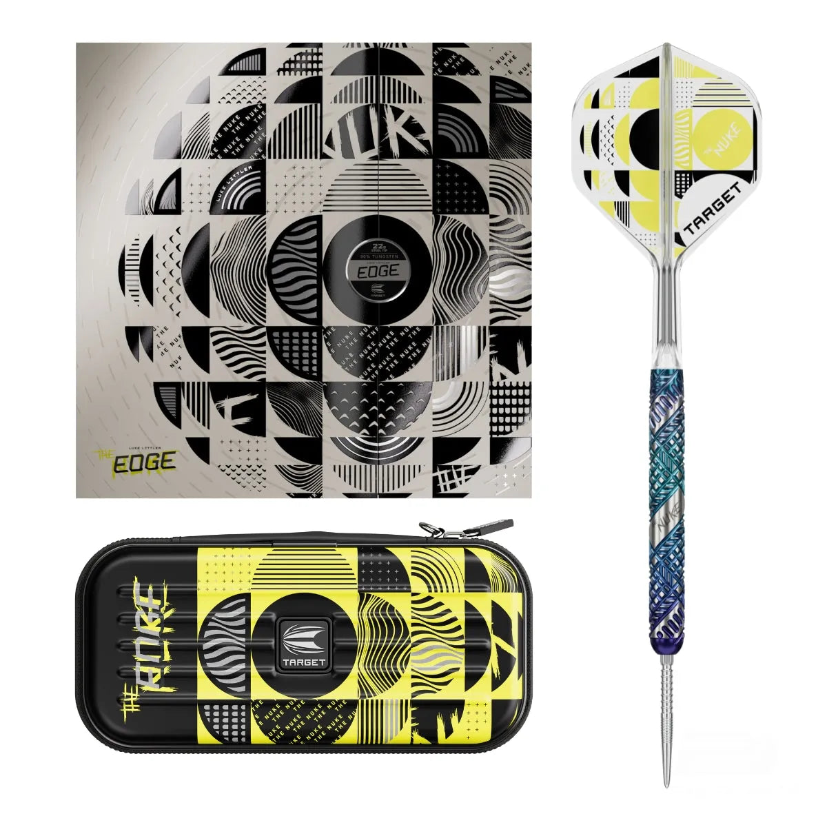 Target Darts Luke Littler Edge SP 95% Tungsten Steel Tip Darts