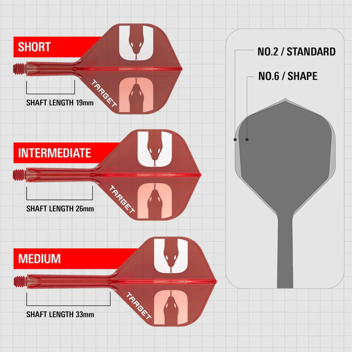 Target Darts Nathan Aspinall ASP K-Flex Flight System No6-5-Short-Premier Darts