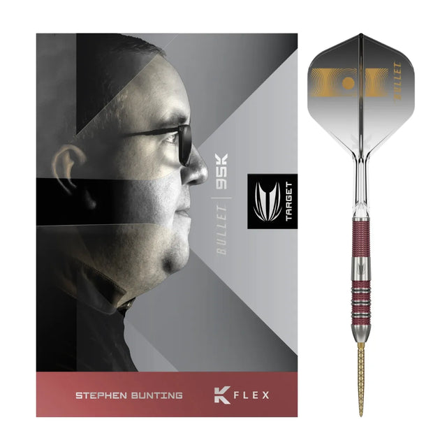 Target Darts Stephen Bunting 95K SP 95% Tungsten Steel Tip Darts