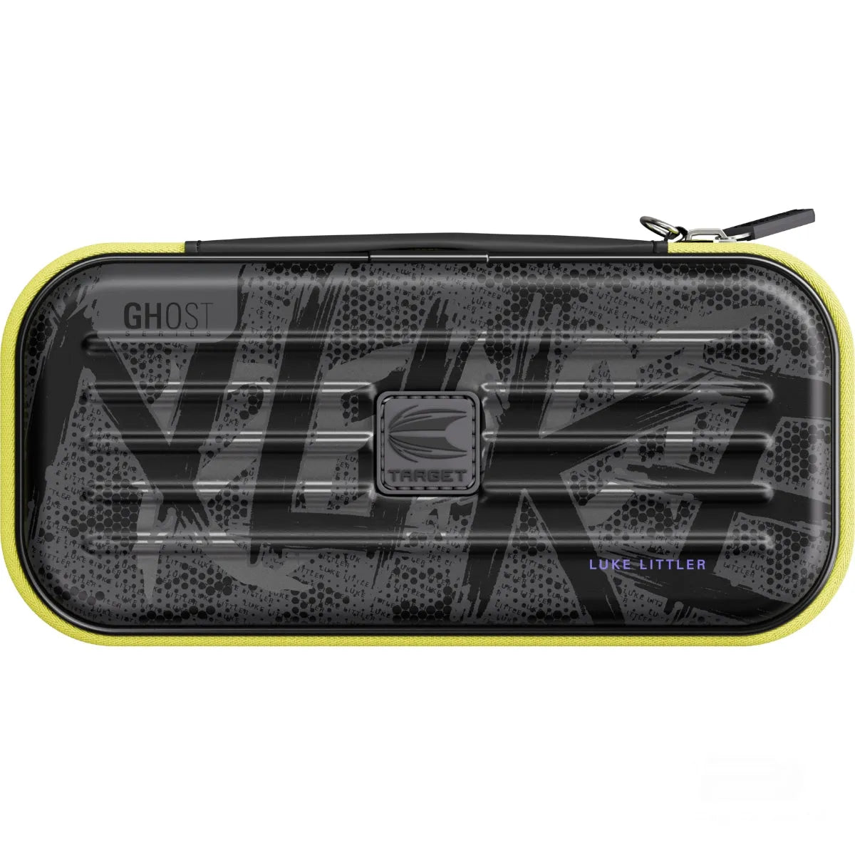 Custodia Freccette Target Rob Cross Ghost Series XL Takoma - 6 Freccette Assemblate Con Scomparti Per Accessori