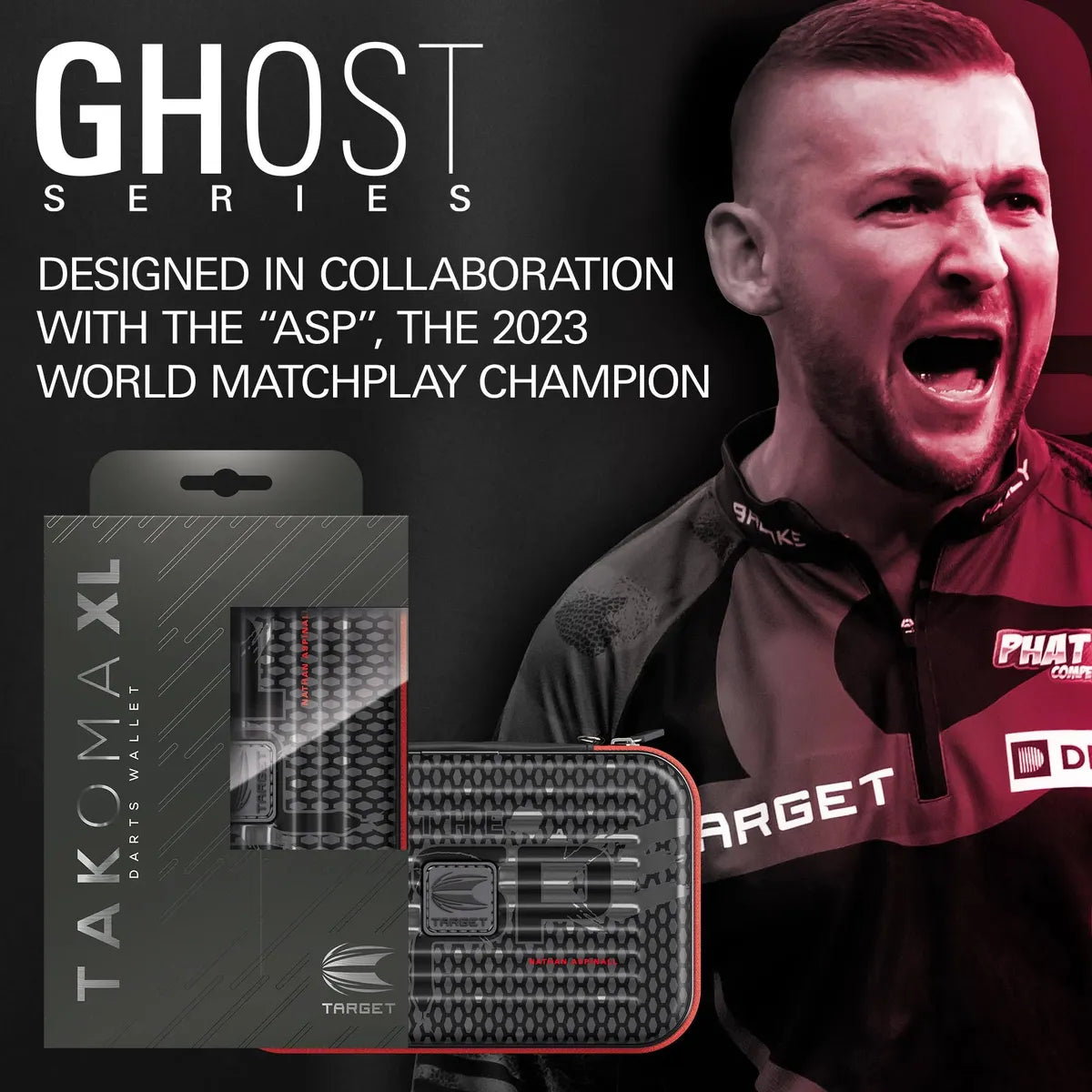 Target Darts Takoma Ghost Series Nathan Aspinall XL Case
