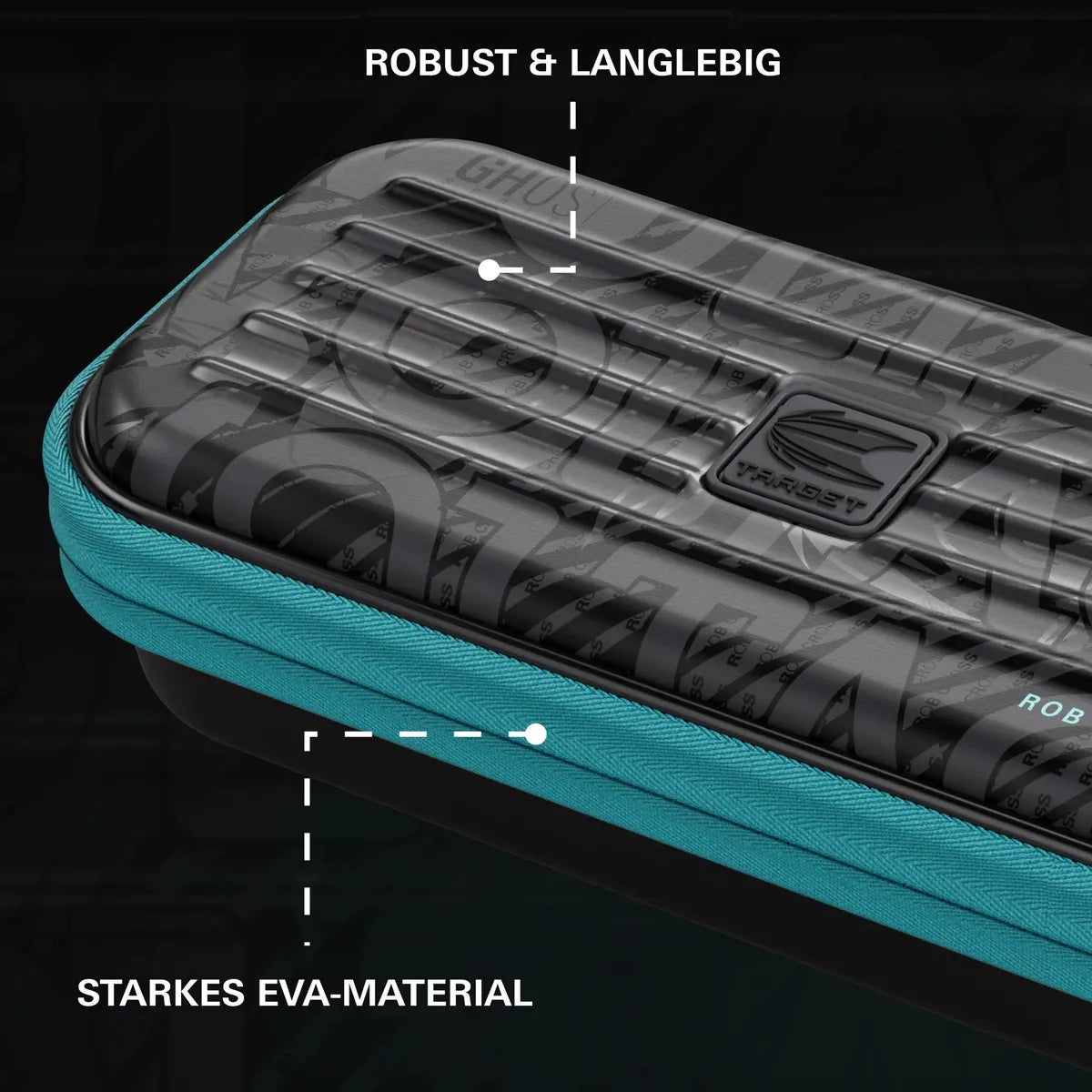 Target Darts Takoma Ghost Series Rob Cross Case