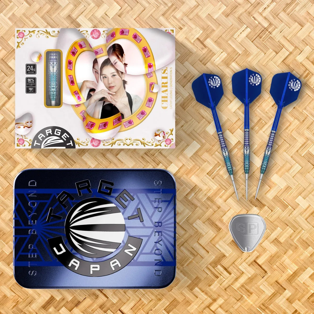 Target Japan Charis G5 90% Tungsten Steel Tip Darts