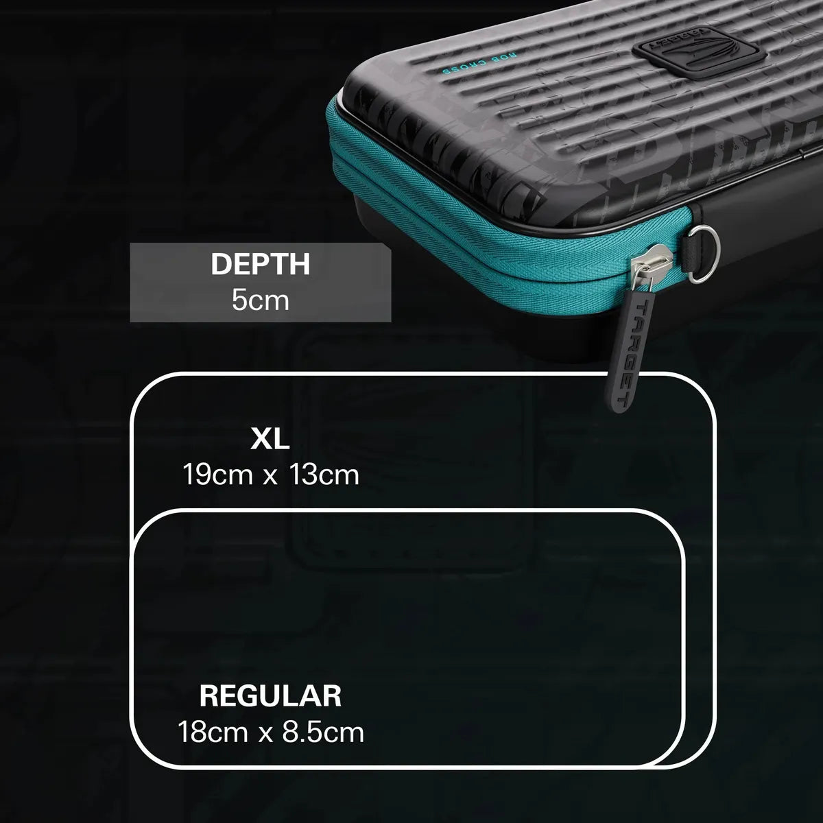 Target Darts Takoma Ghost Series Rob Cross XL Case