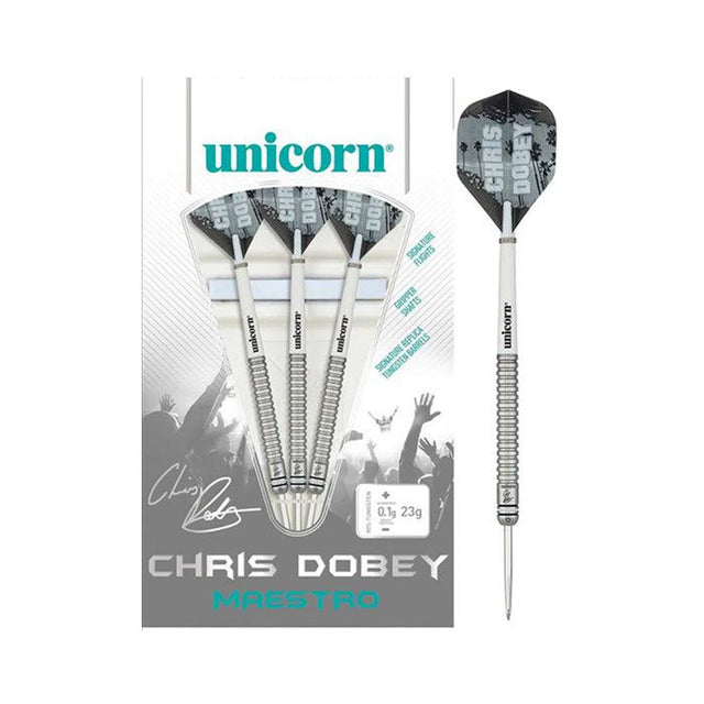 Unicorn Chris Dobey Maestro 90% Tungsten Steel Tip Darts