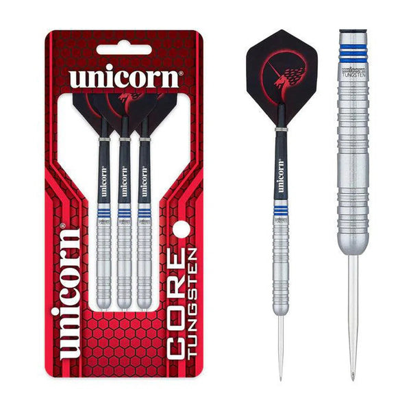Unicorn Core 80% Tungsten Steel Tip Darts - Style 1-1-22 GRAM-Premier Darts