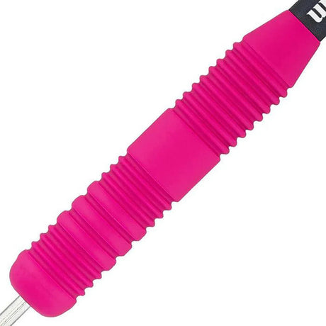 Unicorn Core Plus Rubberised Pink Steel Tip Darts