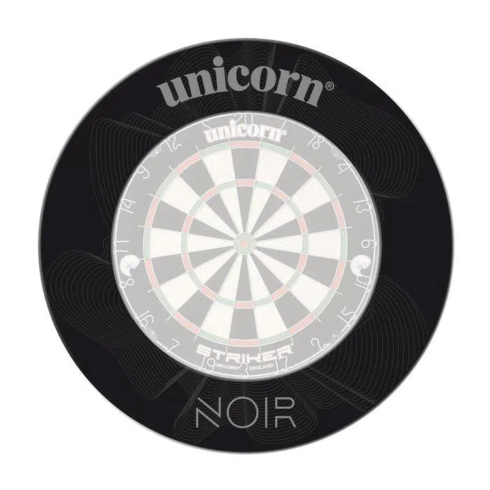 Unicorn Dartboard Surround Professional Heavy Duty Noir
