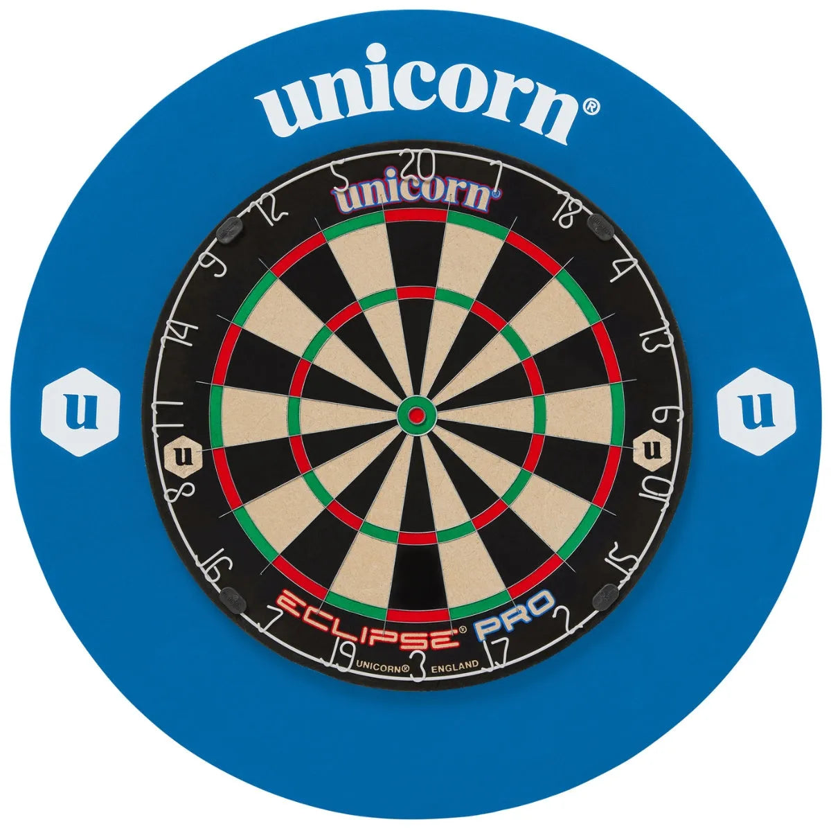 Unicorn Darts Striker Dartboard Surround Blue