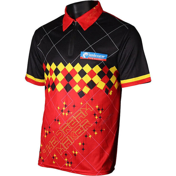Unicorn Dimitri Van Den Bergh Authentic Darts Shirt-1-SMALL-Premier Darts