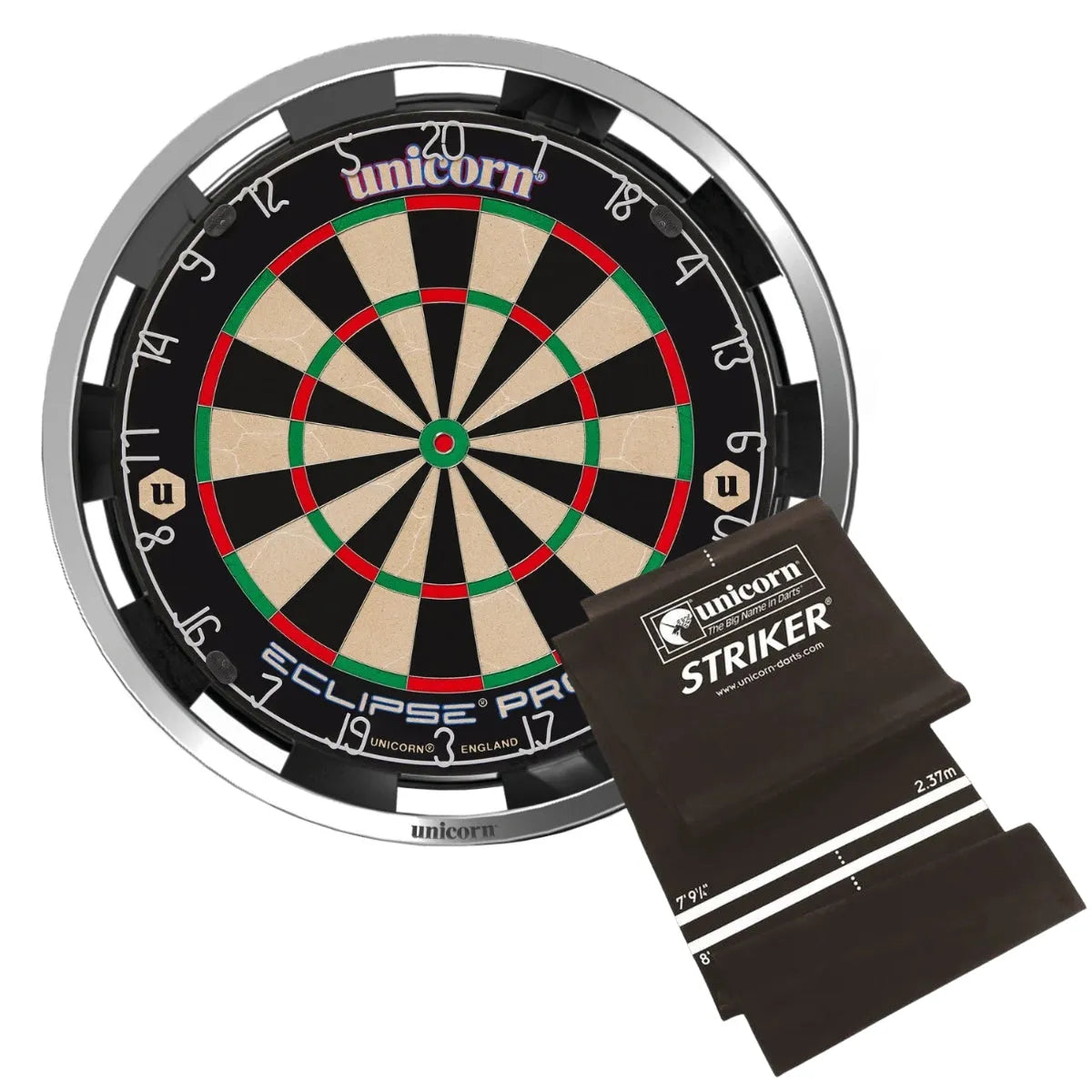 Unicorn Eclipse Pro 2 Dartboard Ultimate Custom Bundle