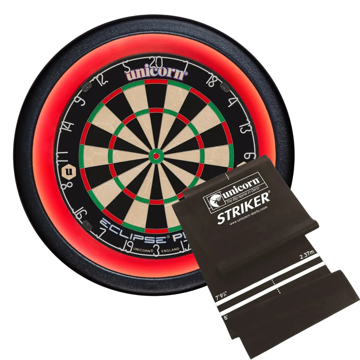 Unicorn Eclipse Pro 2 Dartboard Ultimate Custom Bundle