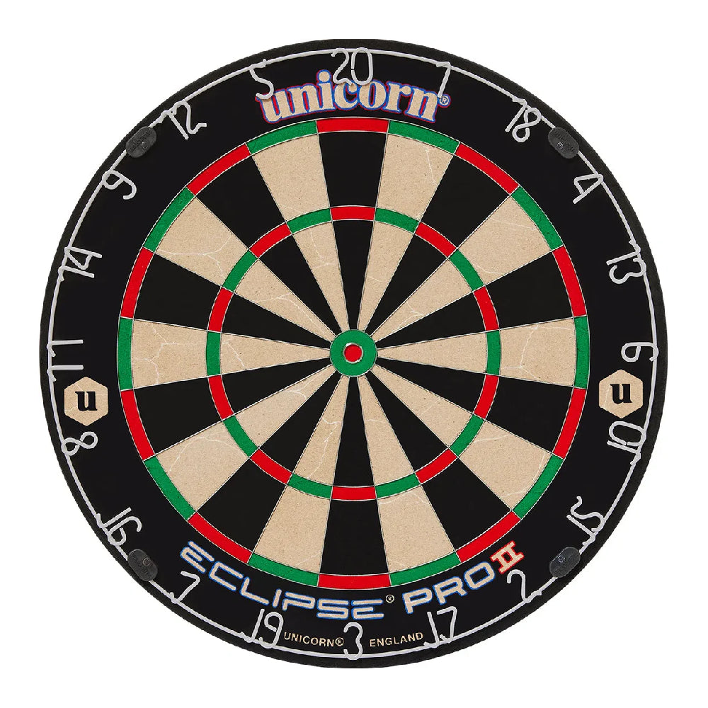 Unicorn Eclipse Pro 2 Dartboard Ultimate Custom Bundle-1-Striker Black-None-None-Premier Darts