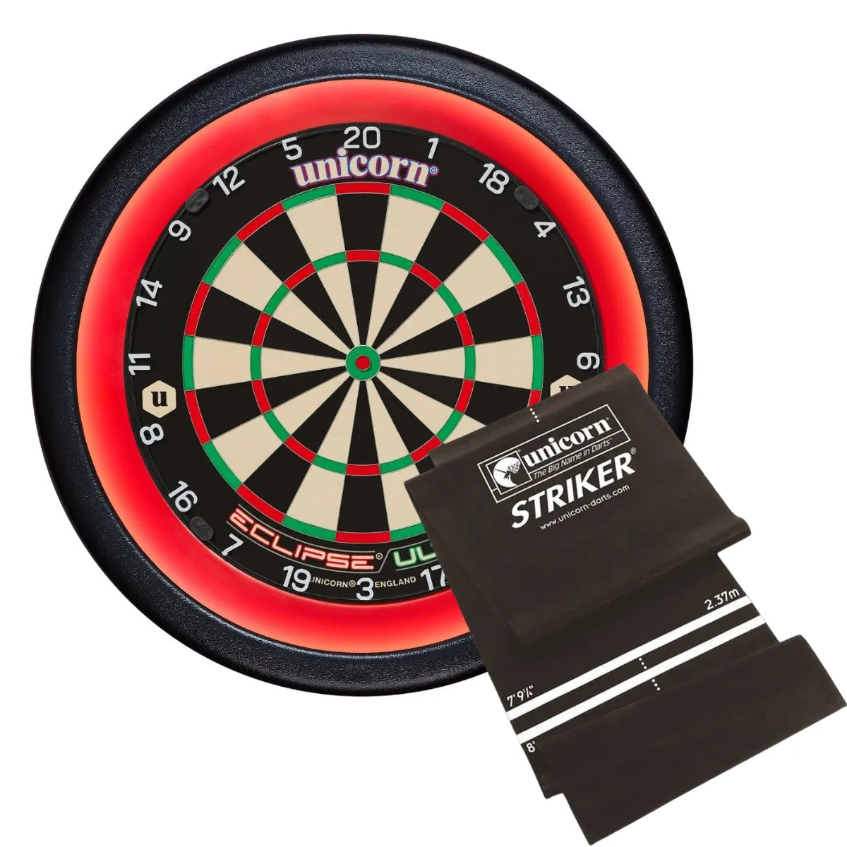 Unicorn Eclipse Ultra Dartboard Ultimate Custom Bundle