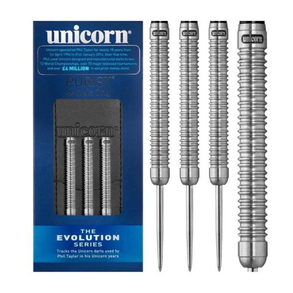 Unicorn Evolution Purist Phase 2 90% Tungsten Steel Tip Darts-1-24 GRAM-Premier Darts