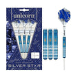 Unicorn Gary Anderson Blue Silver Star 80% Tungsten Steel Tip Darts