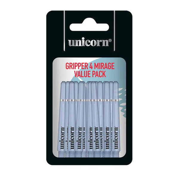 Unicorn Gripper 4 Mirage Blue Medium Shafts Value Pack x 5-1-Premier Darts
