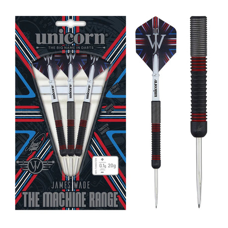 Unicorn James Wade The Machine 80% Tungsten Steel Tip Darts