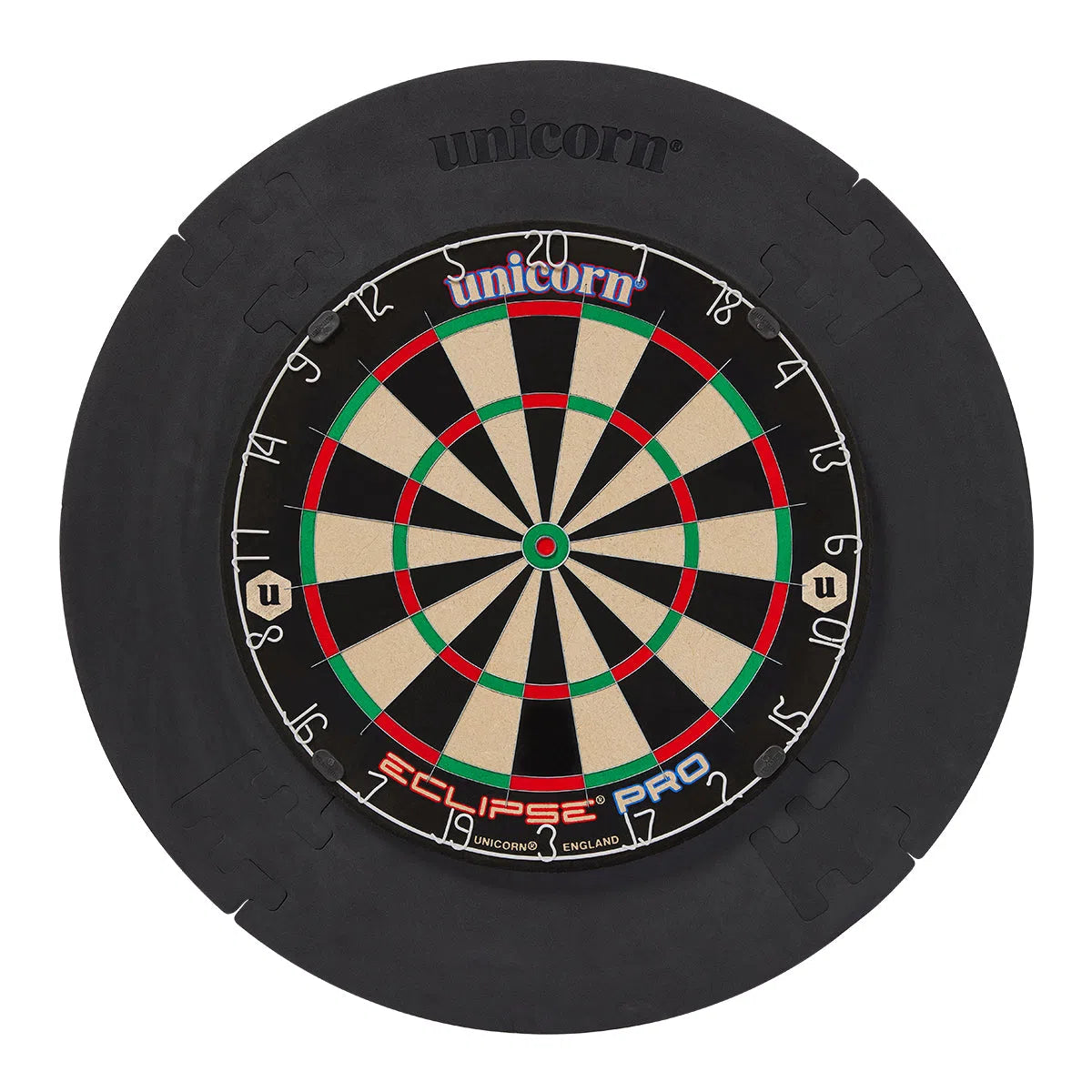 Unicorn Jigsaw Dartboard Surround Black