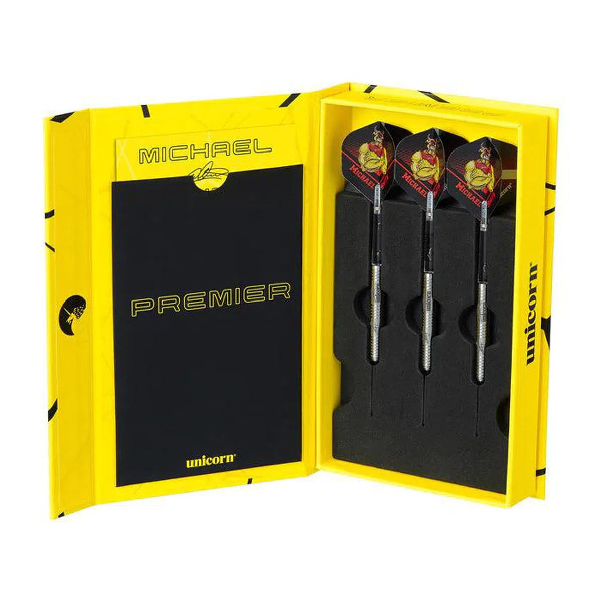Unicorn Michael Smith Premier 90% Tungsten Steel Tip Darts