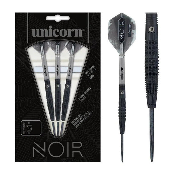Unicorn Noir Style 2 90% Tungsten Steel Tip Darts-1-21 GRAM-Premier Darts