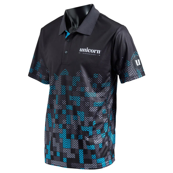 Unicorn Pro-Tech Digital Shirt - Blue-1-YOUTH-Premier Darts