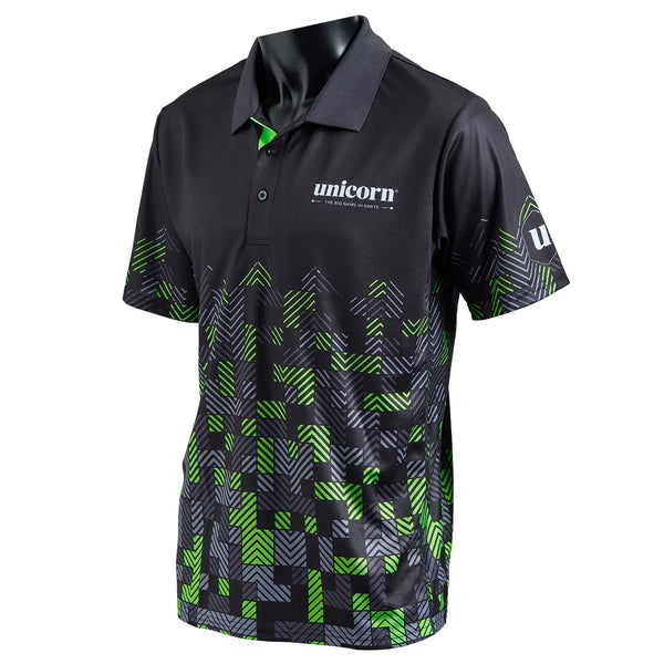 Unicorn Pro-Tech Digital Shirt - Green-1-YOUTH-Premier Darts