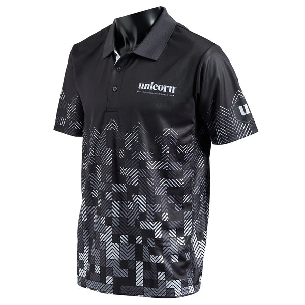 Unicorn Pro-Tech Digital Shirt - White-1-YOUTH-Premier Darts