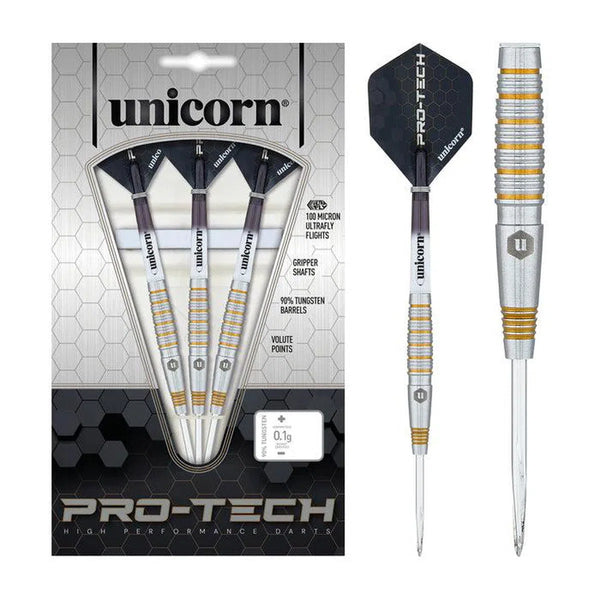 Unicorn Protech Style 2 90% Tungsten Steel Tip Darts-1-21 GRAM-Premier Darts