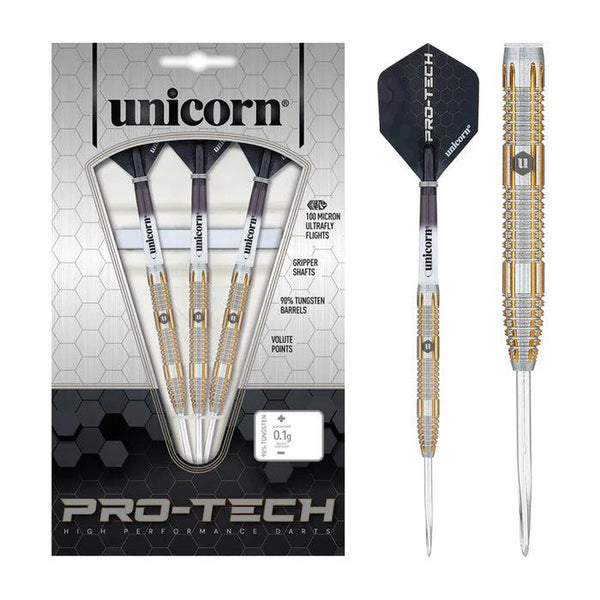 Unicorn Protech Style 4 90% Tungsten Steel Tip Darts-1-20 GRAM-Premier Darts