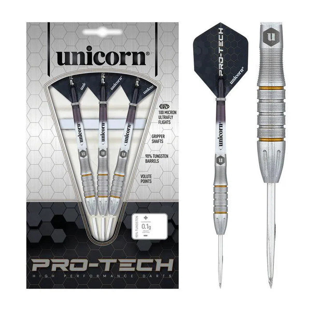 Unicorn Protech Style 5 90% Tungsten Steel Tip Darts