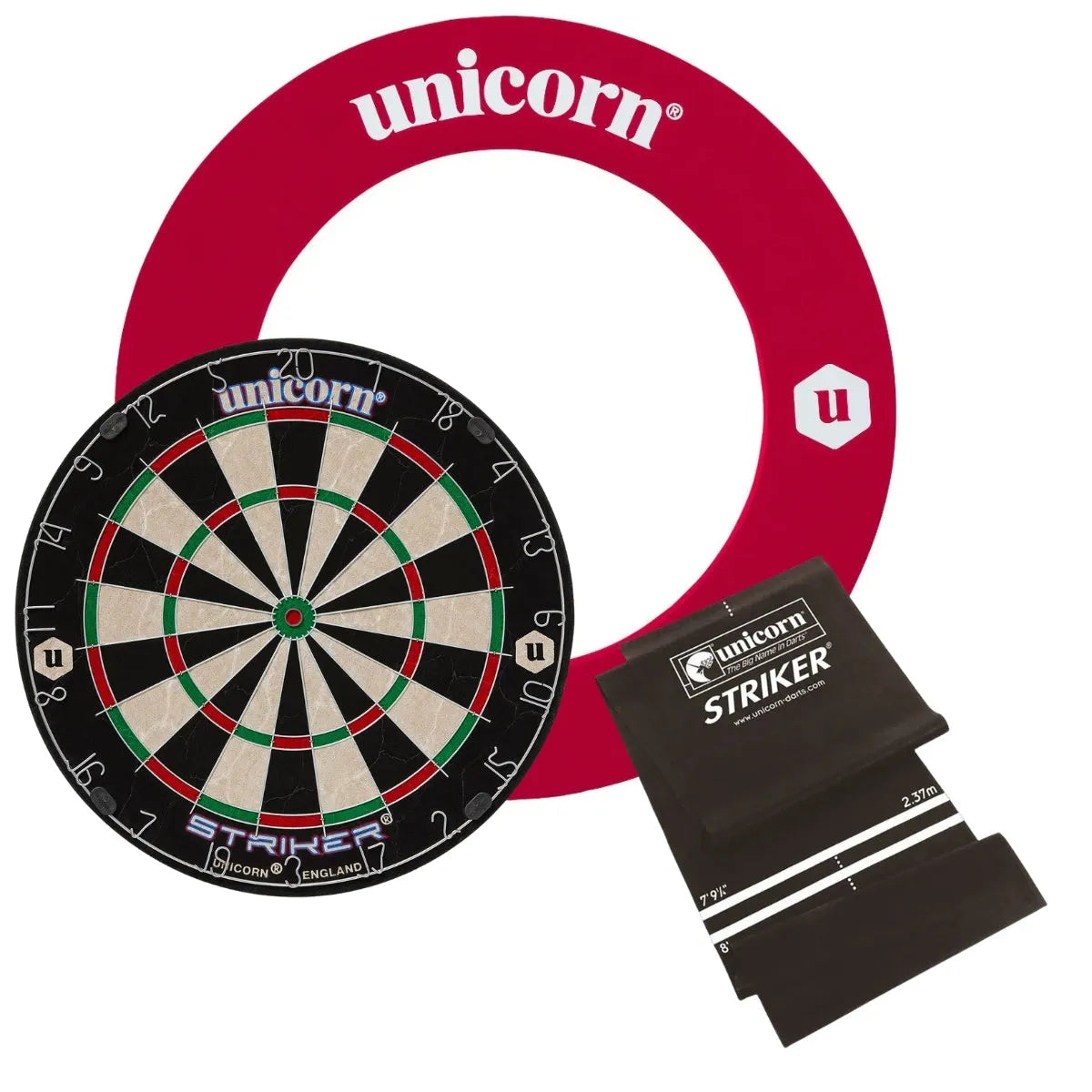 Unicorn Striker Dartboard Ultimate Custom Bundle