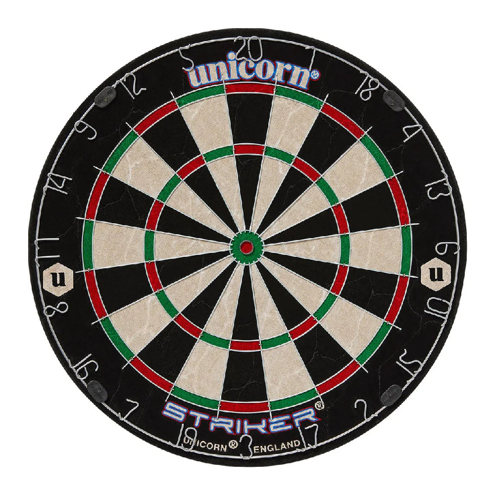 Unicorn Striker Dartboard Ultimate Custom Bundle-1-Striker Black-None-None-Premier Darts