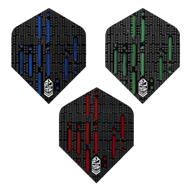 Unicorn Ultrafly 100 Plus Code Dart Flights-1-Blue-Premier Darts