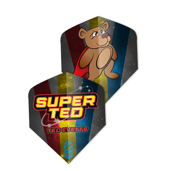 Unicorn Ultrafly Big Wing Ted Evetts Dart Flights-1-Premier Darts