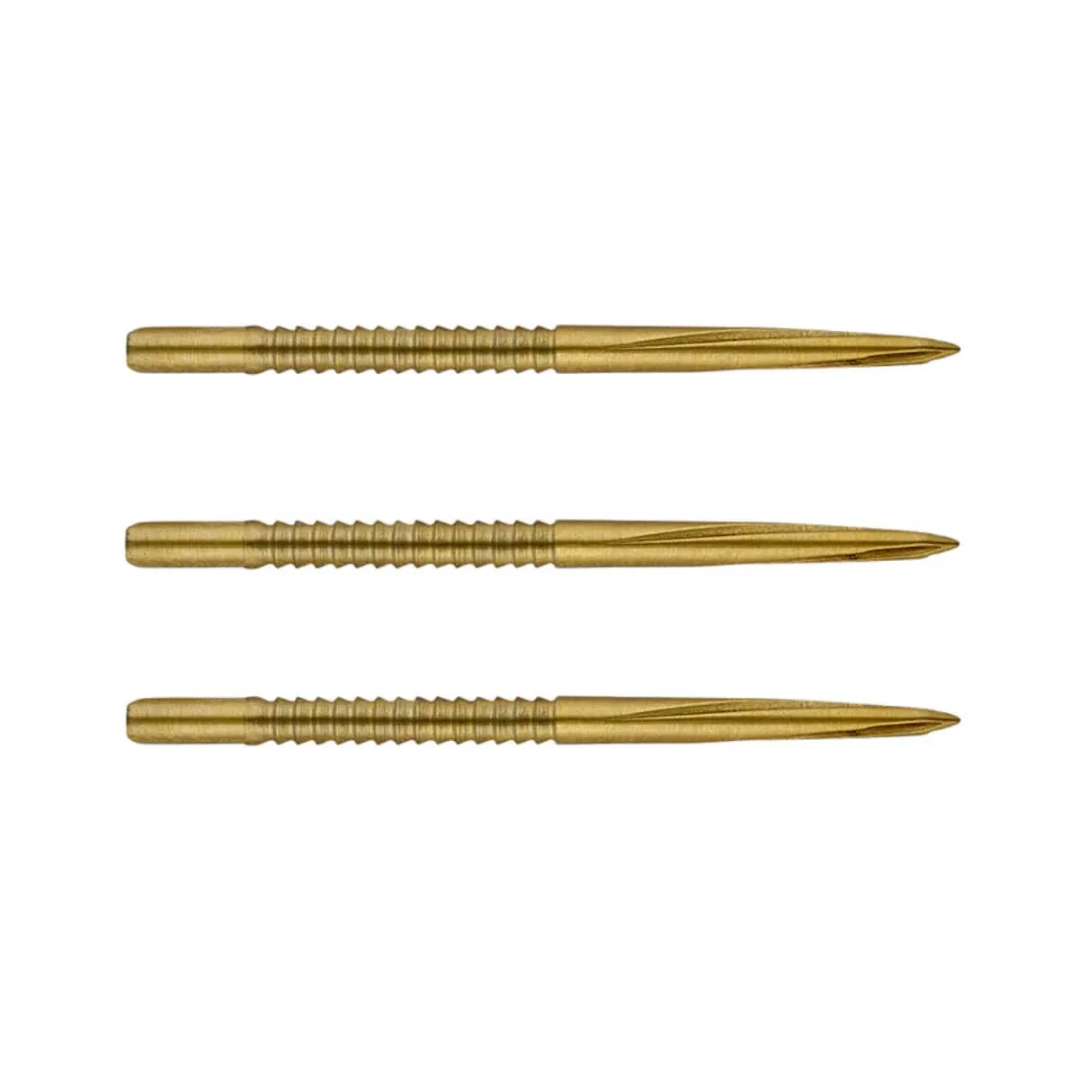 Unicorn Darts Volute Shark Fin Large Steel Dart Points-3-Gold-36mm-Premier Darts