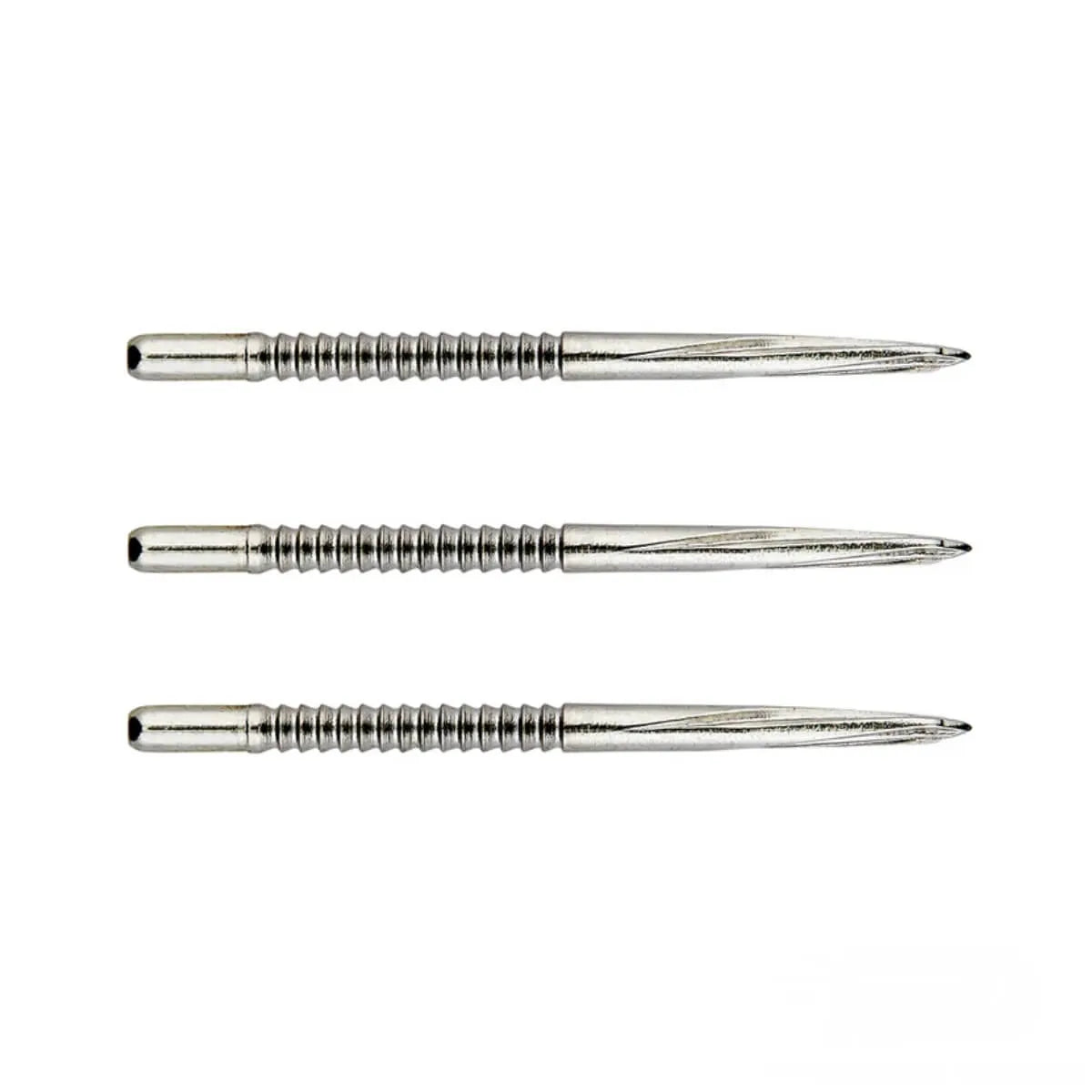 Unicorn Darts Volute Shark Fin Large Steel Dart Points-4-Silver-36mm-Premier Darts