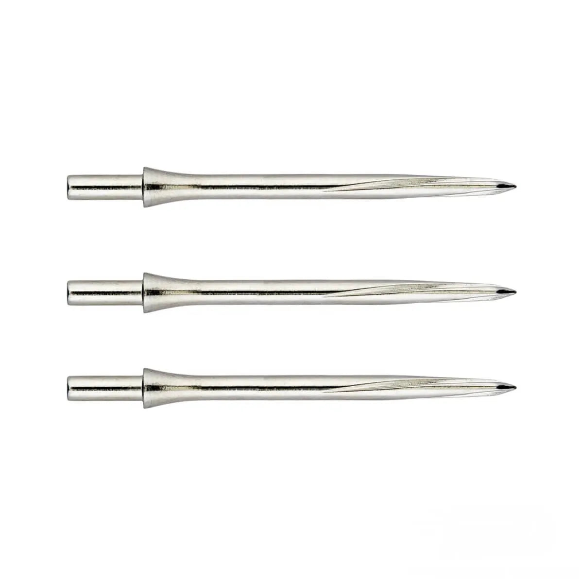 Unicorn Darts Volute Shouldered & Scalloped Steel Dart Points-2-Silver-Shouldered-36mm-Premier Darts