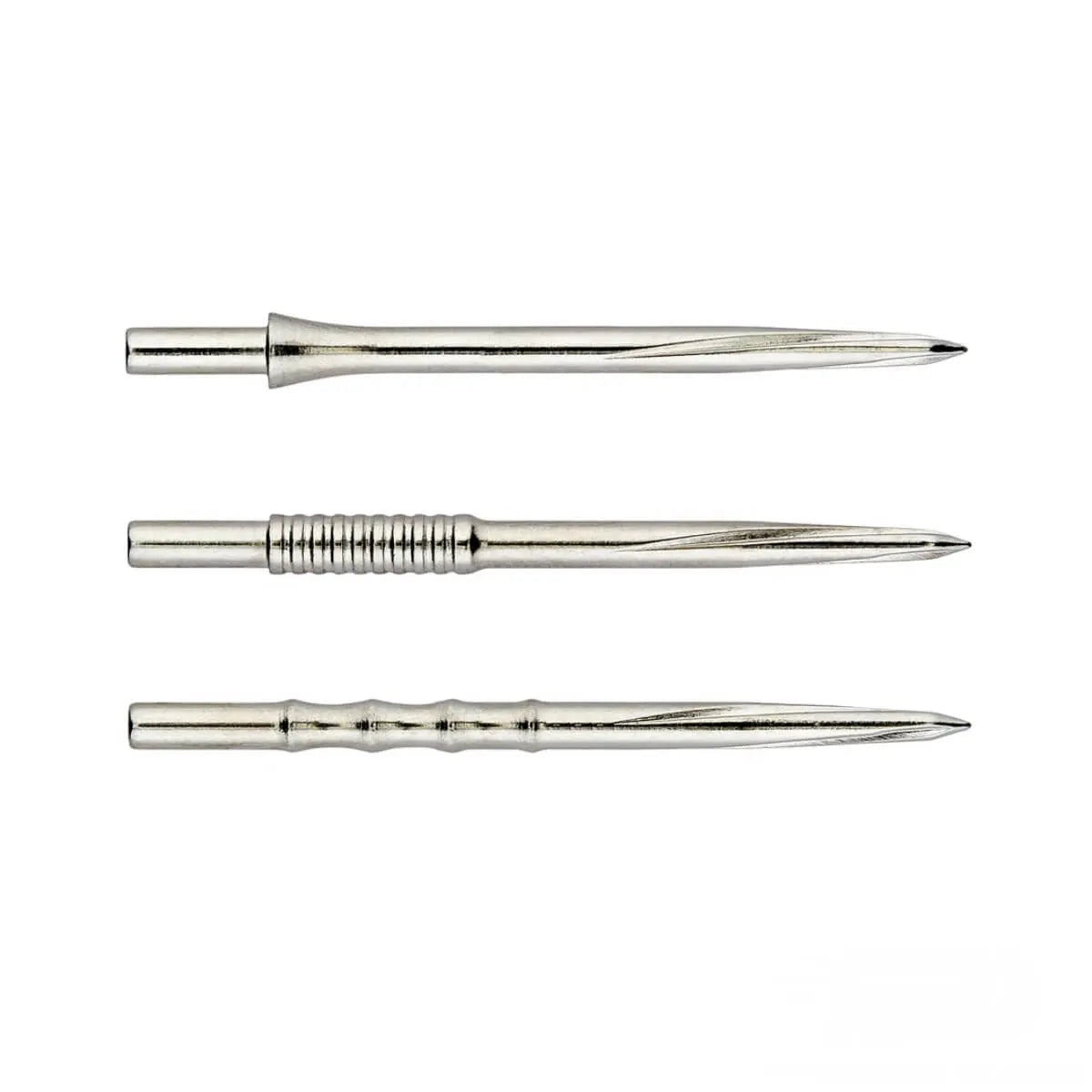 Unicorn Darts Volute Shouldered & Scalloped Steel Dart Points-1-Silver-Shouldered-36mm-Premier Darts