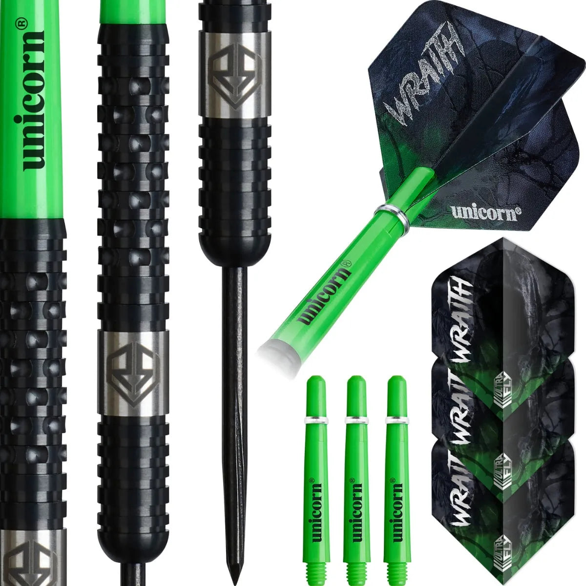 Unicorn Ross Smith Wraith 90% Tungsten Steel Tip Darts