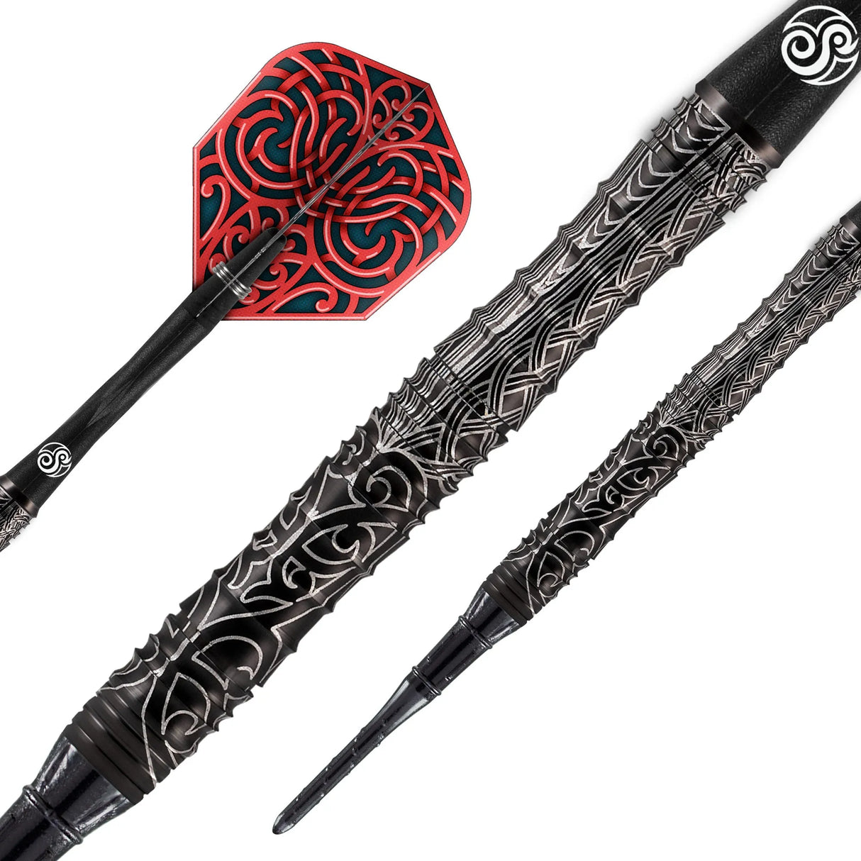 Shot Warrior Kapene Captain 90% Tungsten Soft Tip Darts-2-18 GRAM-Premier Darts