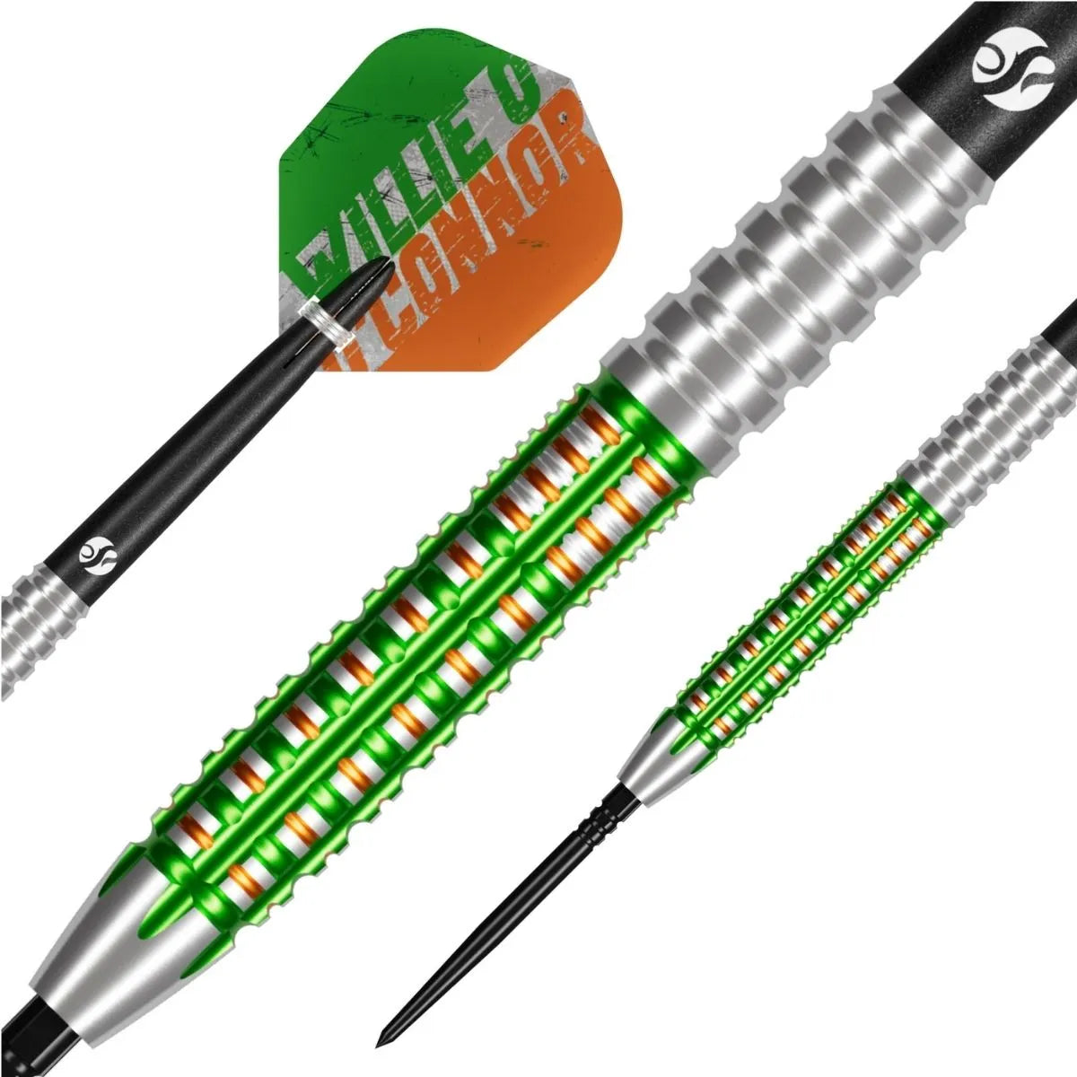 Shot Pro Series Willie O'Connor TP 90% Tungsten Steel Tip Darts-2-23 GRAM-Premier Darts