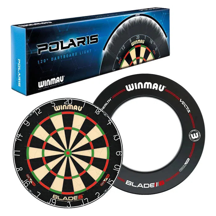 Winmau Blade 6 Complete Set Up Light & Surround Bundle-2-Premier Darts
