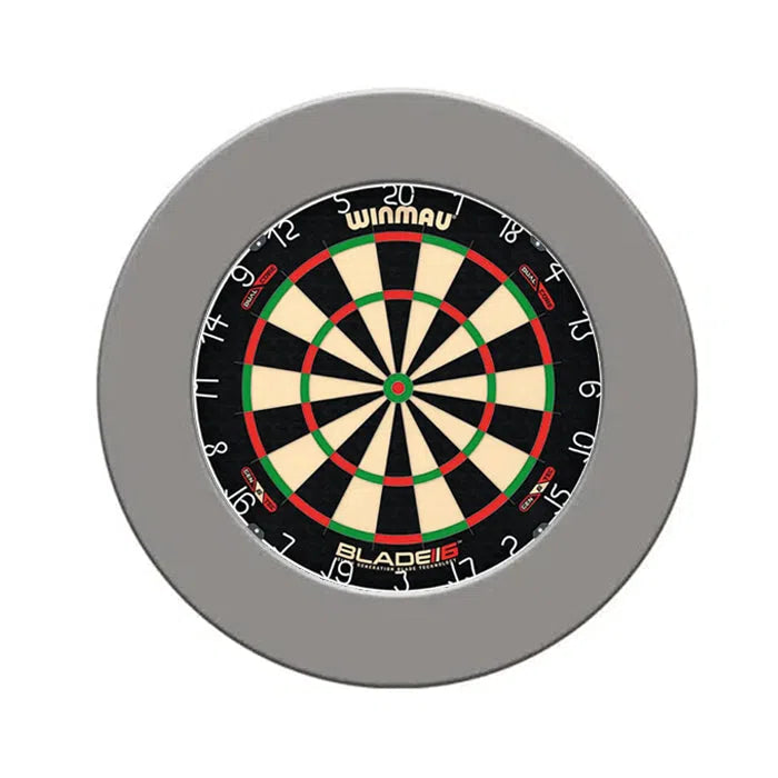 Winmau Blade 6 Dual Core Dartboard and NPQ Surround Bundle