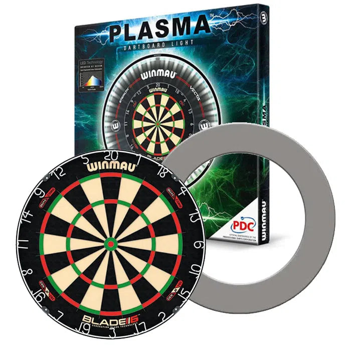 Winmau Blade 6 Dual Core Plasma and NPQ Surround Bundle