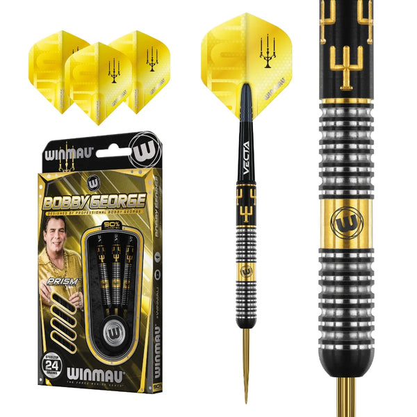 Winmau Bobby George 90% Tungsten Darts-1-24 GRAM-Premier Darts